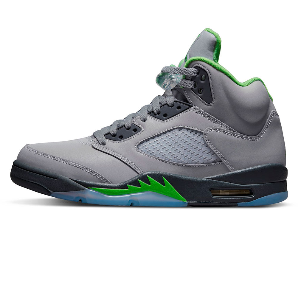 Jordan retro 5 discount gris