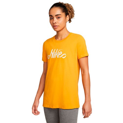 REMERA NIKE DFCT SCRIPT DE MUJER