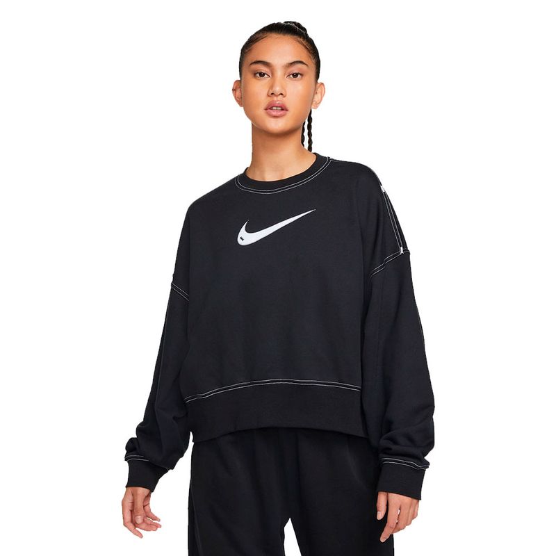 Buzo negro nike online para mujer