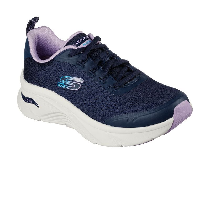 Skechers relaxed shop fit mujer purpura