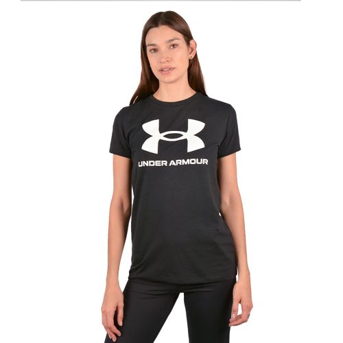 REMERA UNDER ARMOUR SPORTSTYLE LOGO DE MUJER