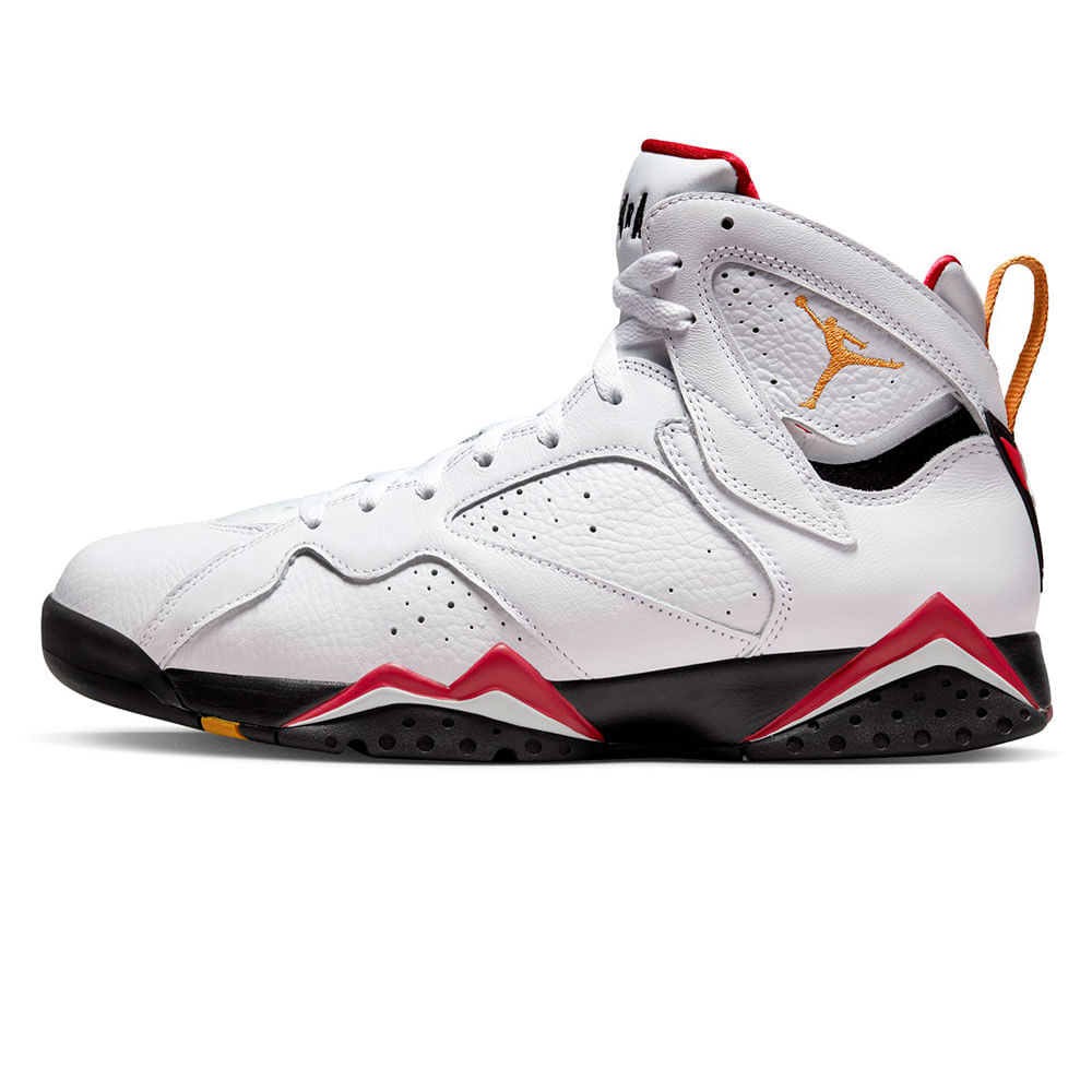 botitas jordan air 7 retro cardinal de hombre