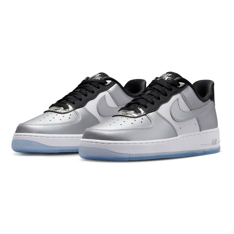 Nike air force plateadas on sale