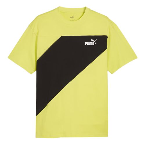 REMERA PUMA POWER COLORBLOCK DE HOMBRE