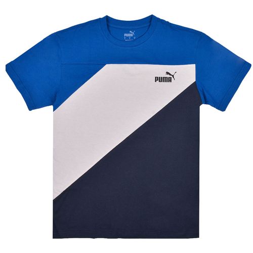 REMERA PUMA POWER COLORBLOCK DE HOMBRE