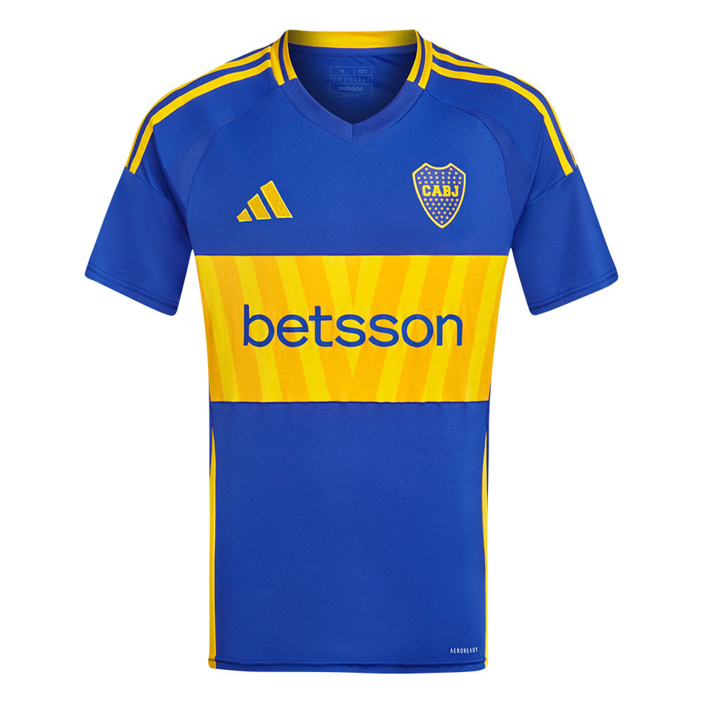 CAMISETA OFICIAL ADIDAS PERFORMANCE BOCA JUNIORS HOME