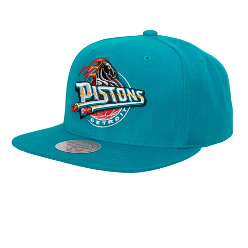 GORRA MITCHELL & NESS DETROIT PISTONS TEAM GROUND 2.0 HOMBRE