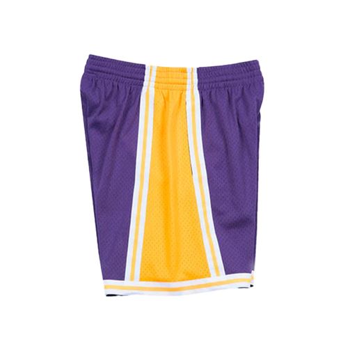 SHORT MITCHELL & NESS 84-85 LOS ANGELES LAKERS HOMBRE