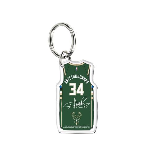 LLAVERO WINCRAFT MILWAUKEE BUCKS PREMIUM ACRYLIC KEY RING GIANNIS ANTETOKOUNMPO UNISEX