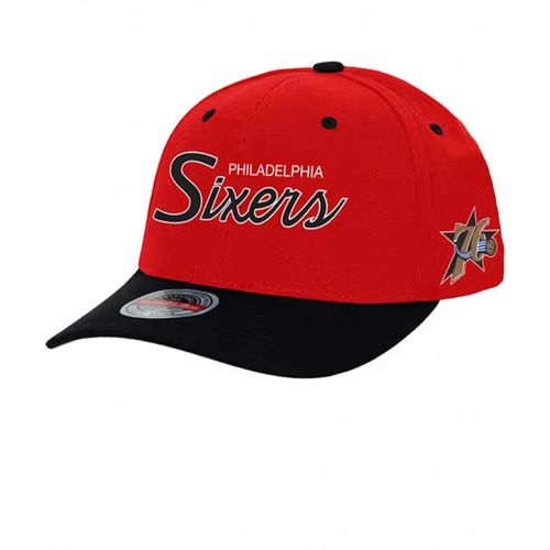 Gorra MITCHELL & NESS TEAM SCRIPT 2.0 PRO PHILADELPHIA 76ERS HOMBRE