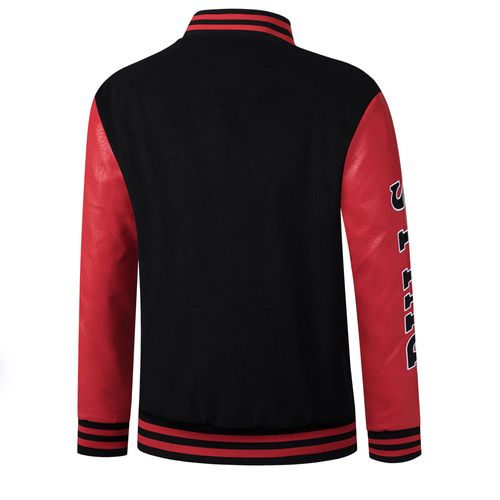 Campera NBA SNAKE TEXTURE SLEEVES REGULAR FIT BOMBER CHICAGO BULLS HOMBRE