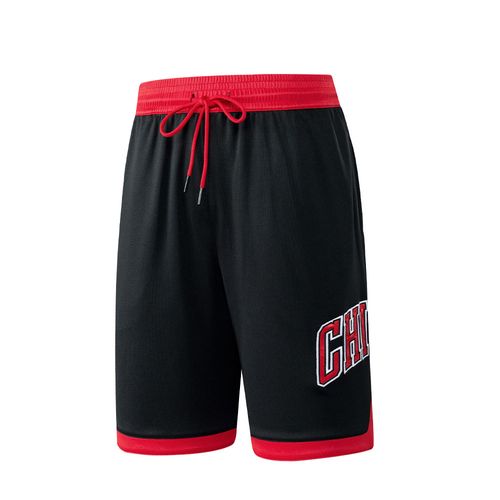 Short NBA SATIN PATCH REGULAR FIT BASKETBALL CHICAGO BULLS HOMBRE