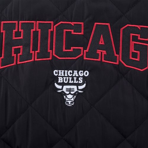 Campera NBA LOGO PATCH REGULAR FIT QUILTED BOMBER CHICAGO BULLS HOMBRE