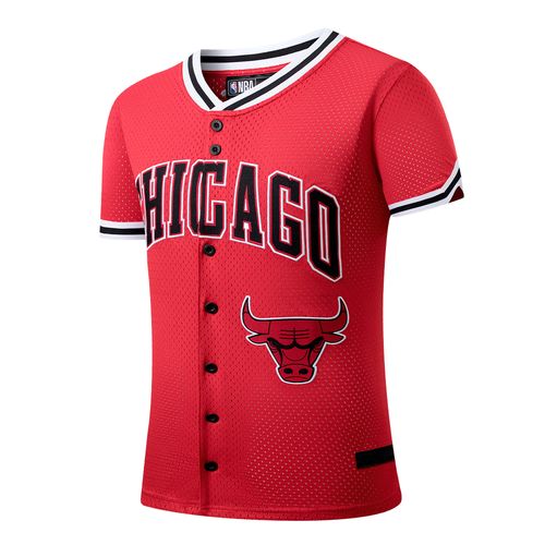 Remera NBA FRONT WORDMARK PATCH REGULAR FIT JERSEY CHICAGO BULLS HOMBRE