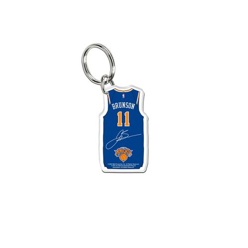 LLAVERO WINCRAFT NEW YORK KNICKS PREMIUM ACRYLIC KEY RING JALEN BRUNSON UNISEX