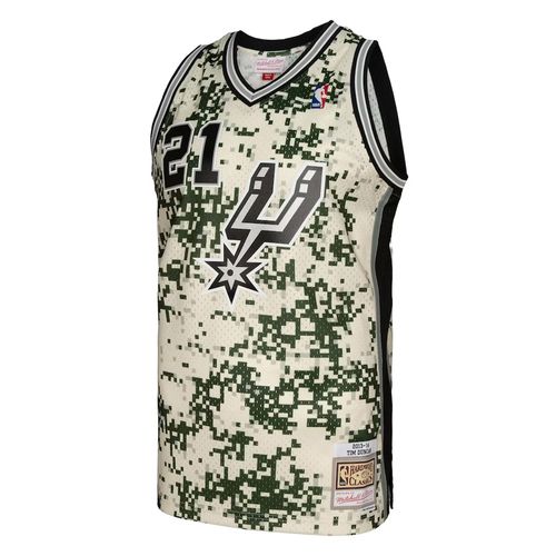 CAMISETA MITCHELL & NESS SPURS 2013 TIM DUNCAN-SAN ANTONIO SPURS HOMBRE