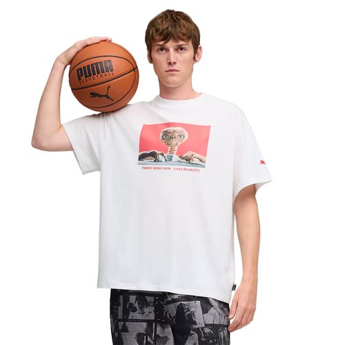 REMERA PUMA HOOPS X E.T. HOMBRE