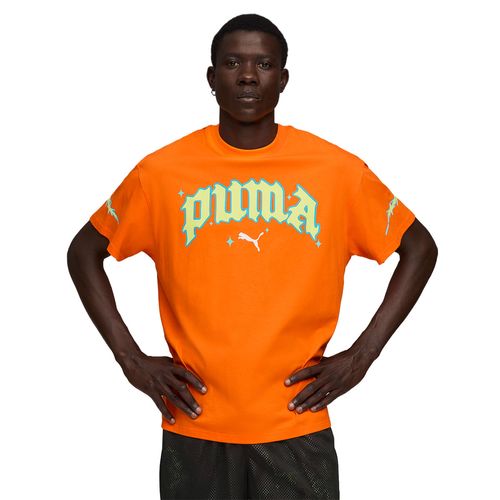 REMERA PUMA HOOPS X RICK AND MORTY HOMBRE