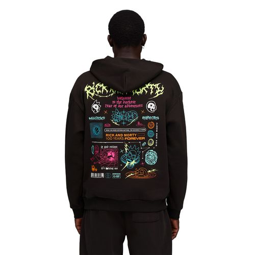BUZO PUMA HOOPS X RICK AND MORTY HOMBRE