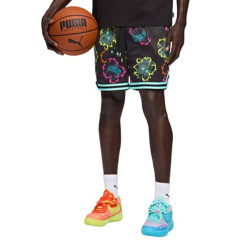 SHORT PUMA HOOPS X RICK AND MORTY AOP 5.5 HOMBRE