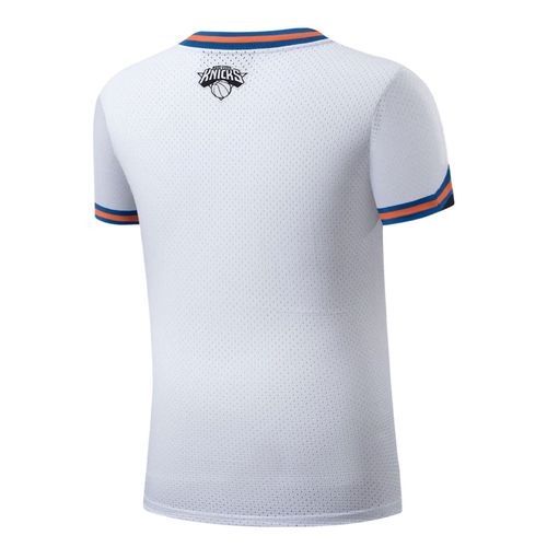 REMERA NBA FRONT WORDMARK PATCH REGULAR FIT JERSEY NEW YORK KNICKS HOMBRE