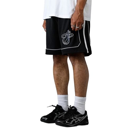 SHORT MITCHELL & NESS NBA BLACK SHORTS HEAT 2011 HOMBRE