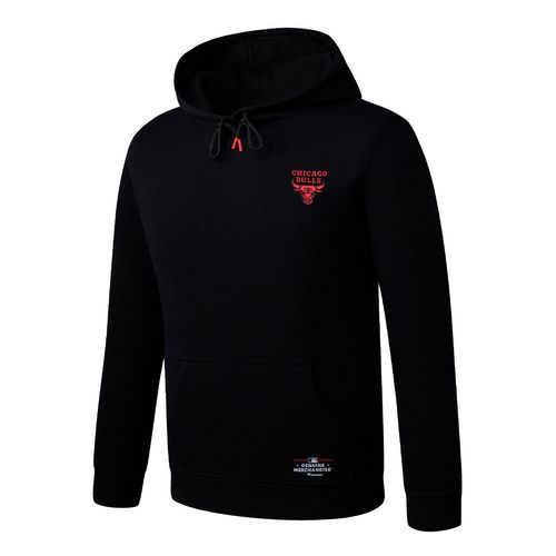 BUZO NBA EMBROIDERED LOGO REGULAR FIT HOODIE CHICAGO BULLS UNISEX